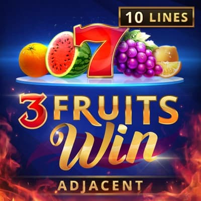3 Fruits Win: 10 lines